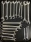 (19pc) Mac Wrenches, SAE Tools