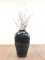 Contemporary Style Mineral Floor Vase