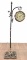 Traditional Style Train Station Barometer Clock