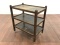 Vintage 3-Tiered Oak Serving Cart