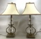 (2pc) Contemporary  Style Table Lamps