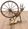 Antique Oakwood Spinning Wheel