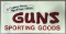 Copper State Sporting Hdqts, Guns Goods Sign