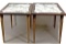 Pair Vintage Laminate Side Tables