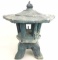 Vintage Stone Chinese Pagoda Lawn Ornament