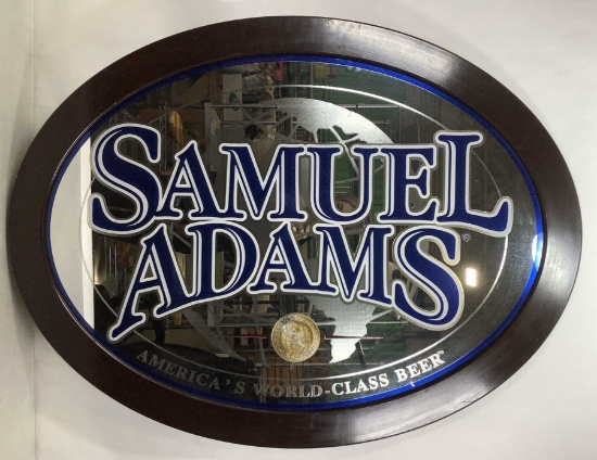 Samuel Adams Mirror Wall Advertising Sign