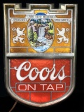 Vintage Coors Light Up Plastic Bar Sign