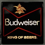 Budweiser King Of Beers Illuminated Bar Sign