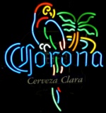 Neon Corona Beer Advertising Bar Sign