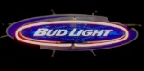 Bud Light Neon Advertising Bar Sign