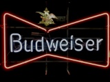 Budweiser Neon Advertising Bar Sign