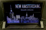 New Amsterdam Illuminated Counter Top Bar Sign