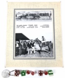 Vintage Gambling Dice & Horse Racing Photo