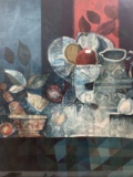 Alvar Signed 'Nature Morte En Bleu' Lithograph