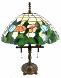 Tiffany Style Stained Glass Table Lamp, Mosaic