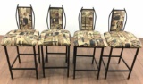 (4) Modern Contemporary Style Bar Stools