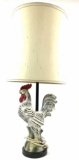 Farmhouse Style Rooster Table Lamp