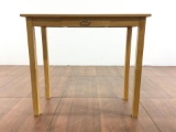 High Top Pinewood Accent Table