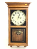 Saint Charles Regulator Pendulum Wall Clock