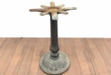 Vintage 28in Cast Iron Table Base