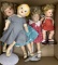(4pc) Shirley Temple Composition Dolls