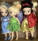 (5pc) Disney Frozen & Tinker Bell Dolls