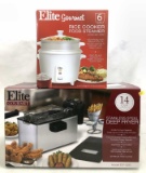 (2pc) Deep Fryer & Rice Cooker