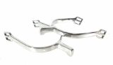 (6)pc Pairs Of Plain Boot Spurs
