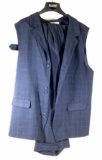 (3)pc Men’s Designer Suits, Vests, Pants & Jackets