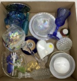 Studio Art Glass Dish Bowls & Perfume Bottles