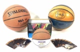 Basketballs & NBA Collector Cards