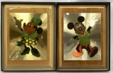 (2pc) Disney Mickey & Minnie Holographic Prints