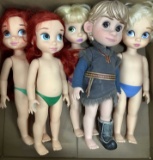 (5pc) Disney Frozen Dolls