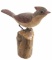 Roy Shehorn Hand Carved & Painted Bird Sculpture