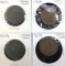 (4) U. S. Coronet Hair Large Cents