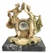 Vintage Depose Italy Figural Mantle Clock