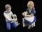 (2) B&g Porcelain Figurines #2334 & 2298