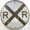 Vintage Rail Road Crossing Sign