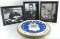 (3) Framed Photos Of Lt. Col. Edward Hillding