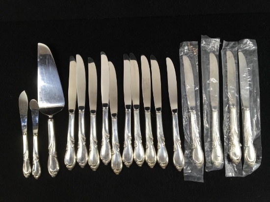 (14) International Weighted Sterling Knives