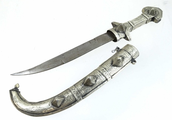 Indo Persian Turkish Dagger & Sheath