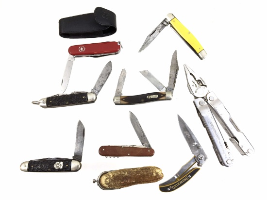 (7) Assorted Folding Pocket Knives