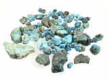 Assortment Of Raw Turquoise Specimens