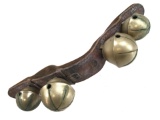 Antique Draft Horse Brass Sleigh Bells