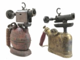 (2) Vintage Hand Torches By Harmic & Unique