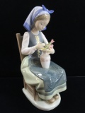 Lladro Porcelain Figurine #1418 Retired In 1995