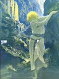 Maxfield Parrish 'the Canyon' Art Print