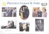 Autographed President Gerald R. Ford Poster