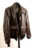 Usaf Air Force Issue A-2 Leather Flight Jacket