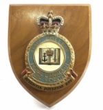 Staff College Royal Canadian Air Force Wall Plaque